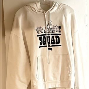 Levi’s X Peanuts Snoopy white Hoodie size 1X